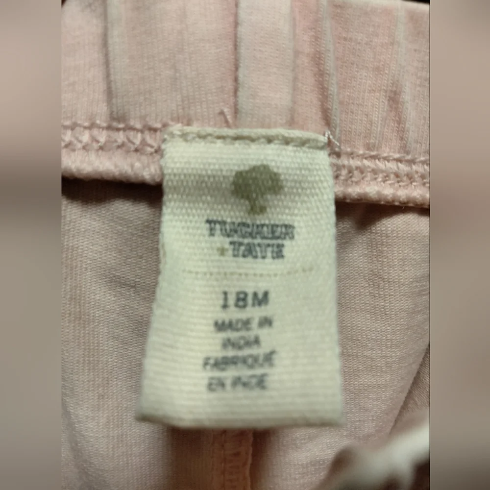 NWT Baby Girls Tucker + Tate Pink Moto Leggings